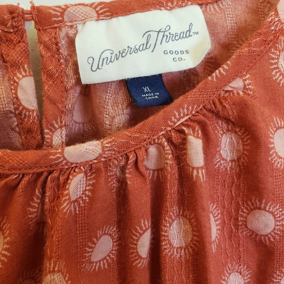 Universal Thread Puff Short Sleeve Ruffle Blouse - Picture 5 of 6